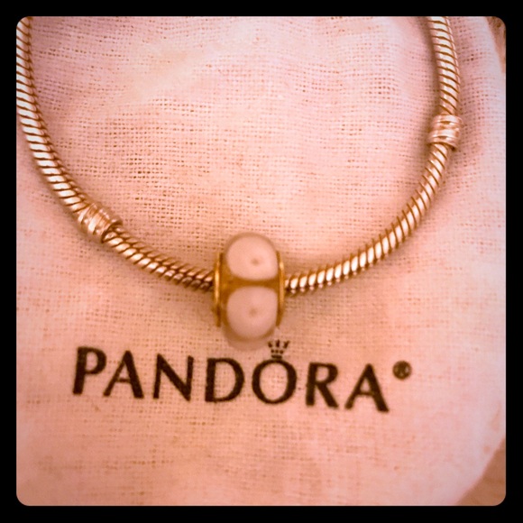 ALL SOLD!!!pandora 14k gold Marino glass SOLD!!! - Picture 2 of 5